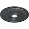 Ekena Millwork Munich Ceiling Medallion (Fits Canopies up to 5 5/8"), 17 1/2"OD x 3 5/8"ID x 1"P, Pewter CM17MUPES - alternate 4